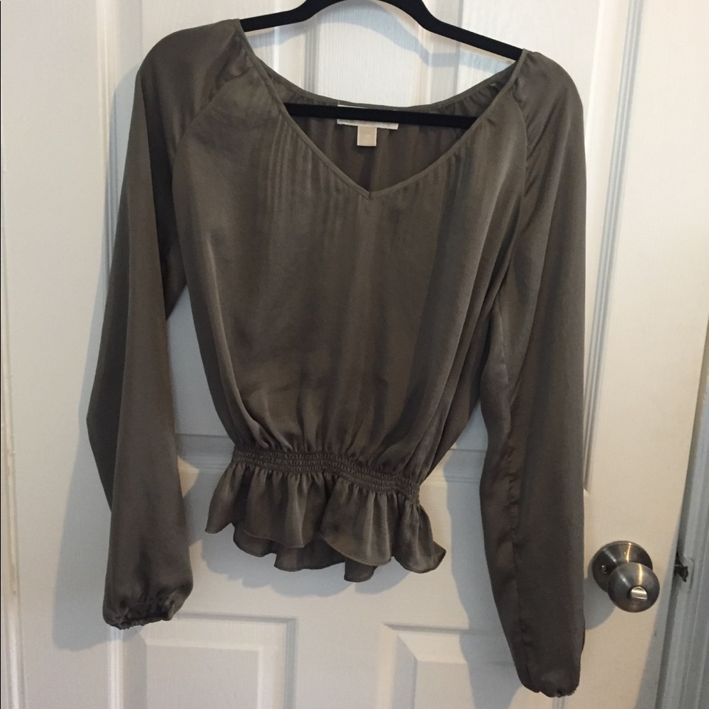Michael Kors satin blouse